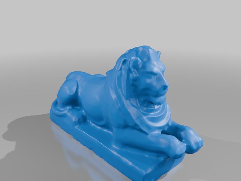 Nottingham Left Lion