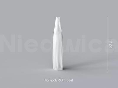 NIEDWICA VASE B-3 3D PRINTING VASE 3D MODEL