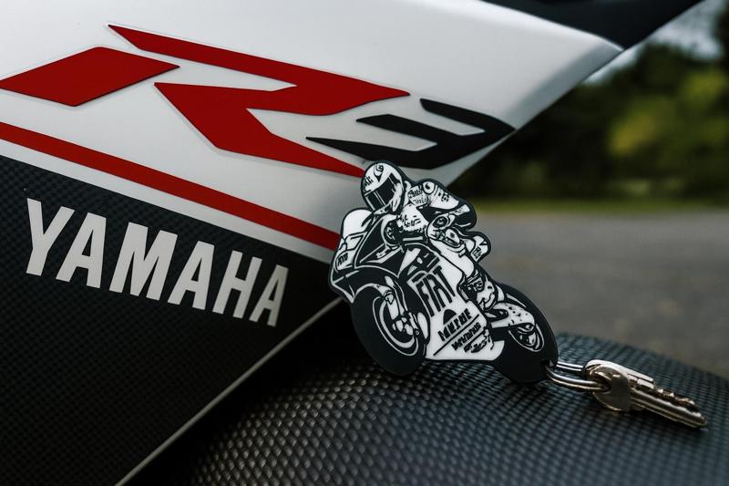 VALENTINO ROSSI KEYCHAIN