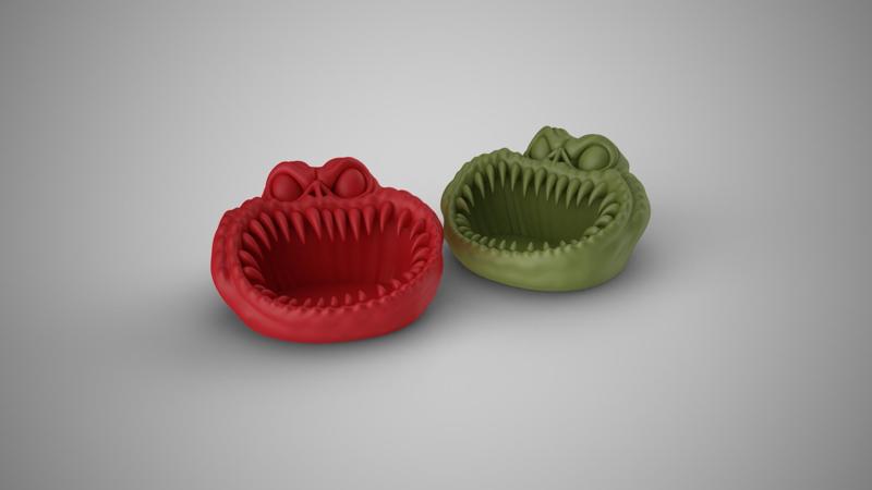 Monster Halloween Candy Dish