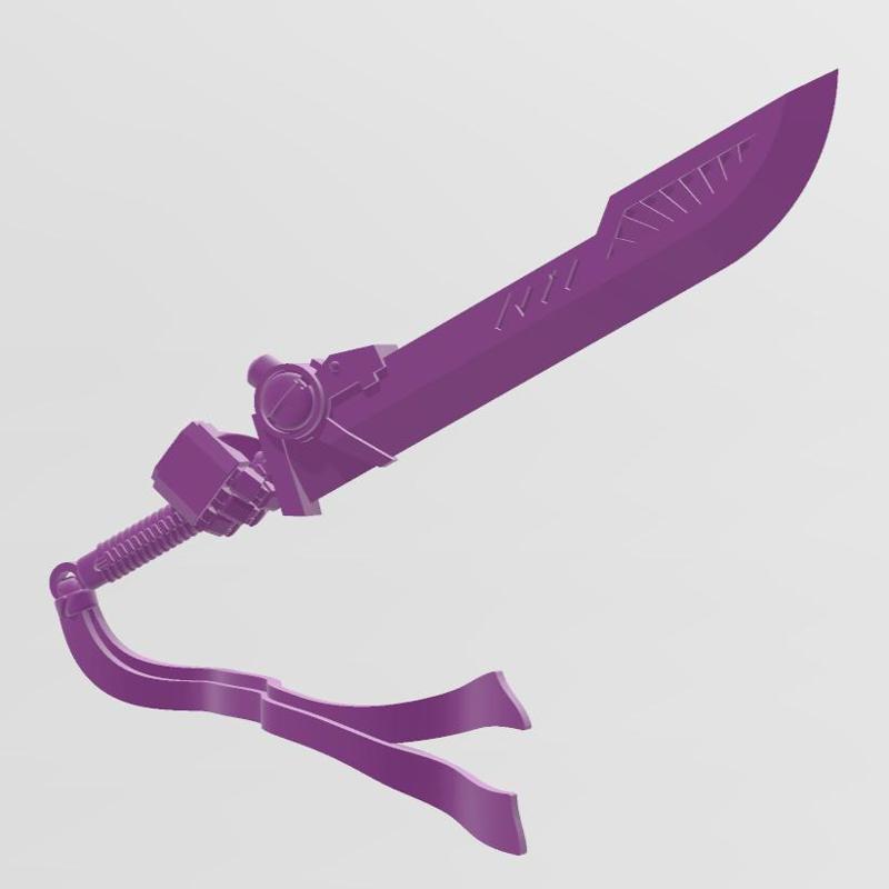 Space Communist Commander Long Visions Sword FSE