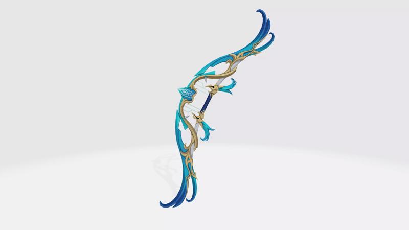Genshin Impact - Elegy For The End Bow Digital 3D Model