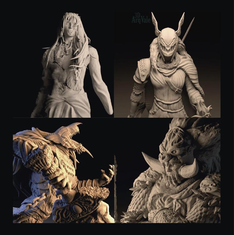 Pack Elden Ring - Malenia - Radahn - Radagon - Maliketh