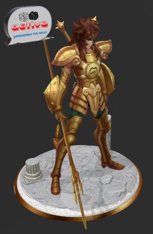 Saint Seiya - Dohko Golden Knight of Libra