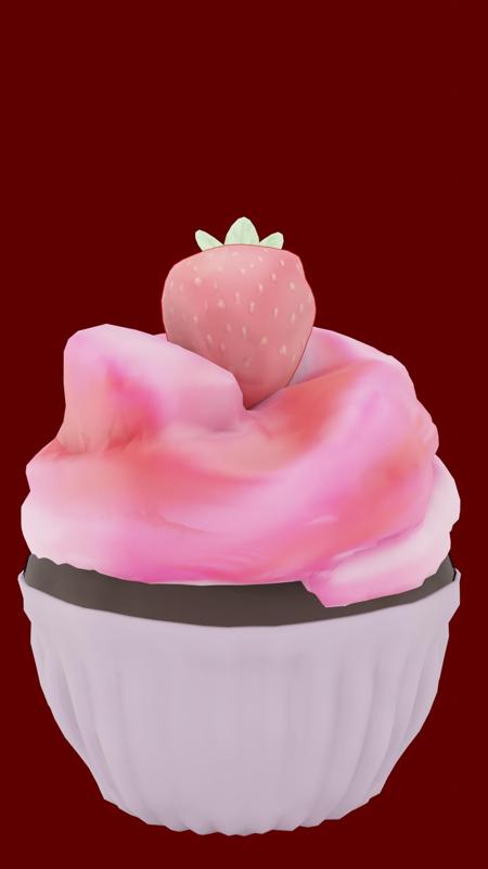 strawberry cupcake