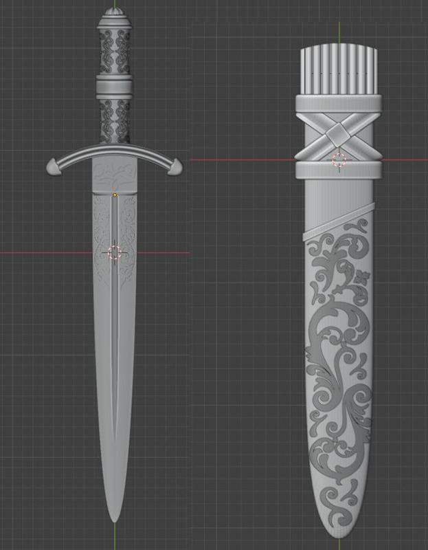 Bloodbourne Female Knight Attire Blade