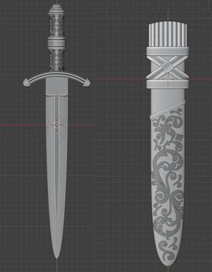 Bloodbourne Female Knight Attire Blade