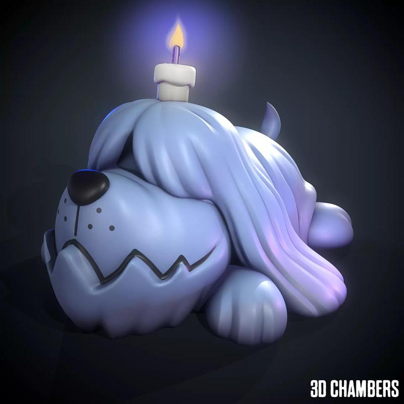 Greavard STL - POKEMON SCARLET POKEMON VIOLET