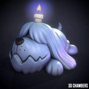 Greavard STL - POKEMON SCARLET POKEMON VIOLET