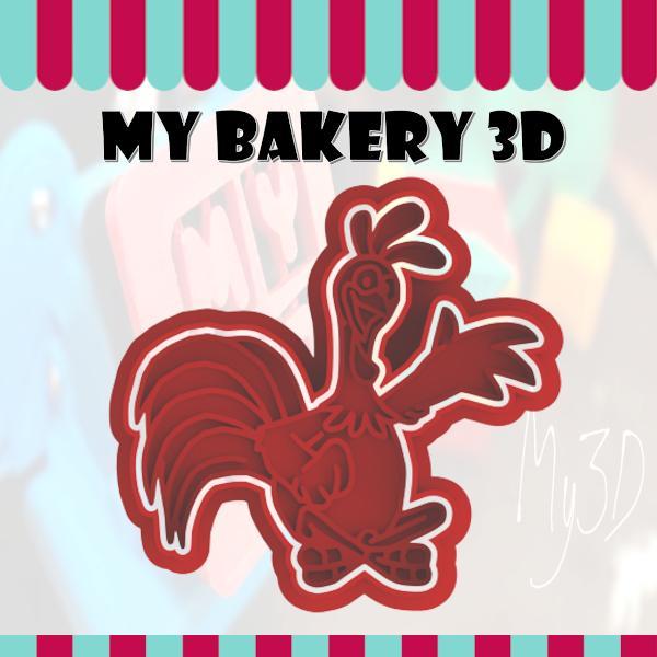 COOKIES CUTTER / EMPORTE-PIÈCE / COOKIE CUTTERS / LOTTIE DOTTIE CHICKEN / GALLINA PINTADITA / GALLINA PINTADITA