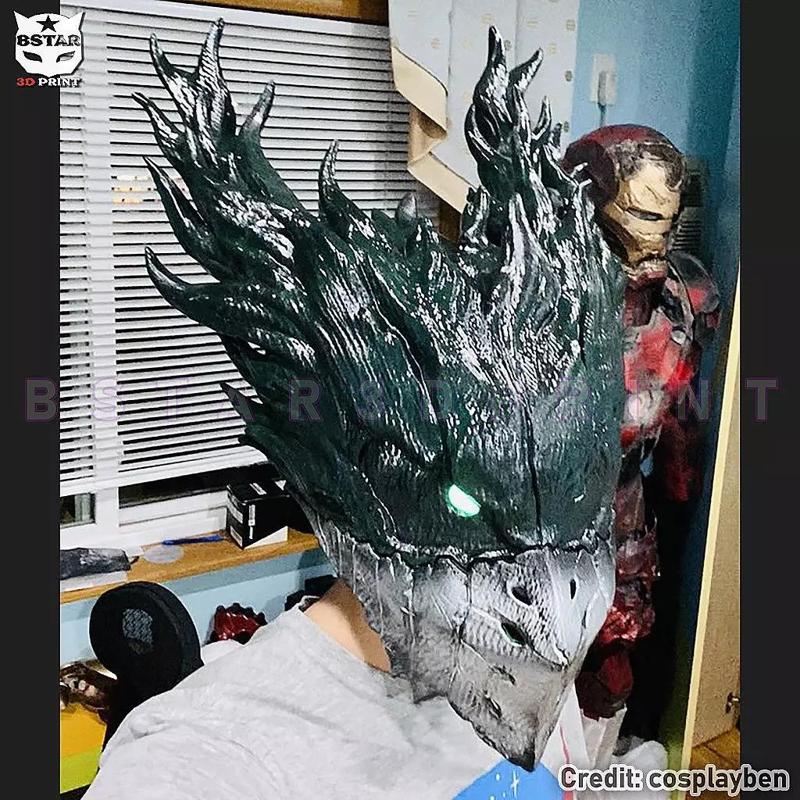 Dark Deku Mask - My Hero Academia Cosplay