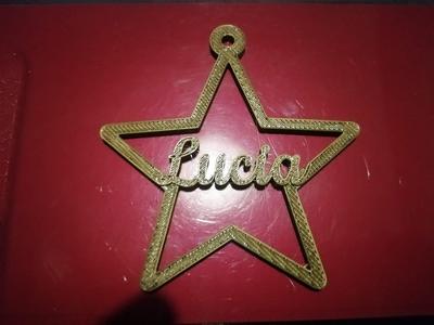 ESTRELLA ESTHER CHRISTMAS BALL