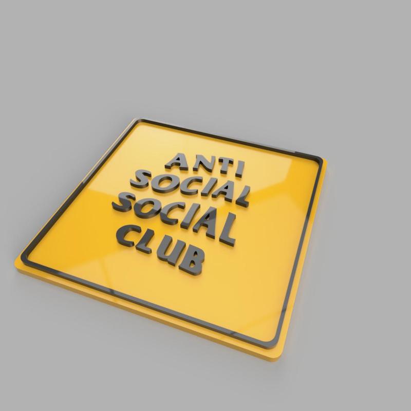 ¨Anti Social Club¨ box