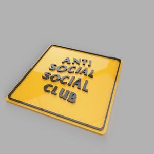 ¨Anti Social Club¨ box