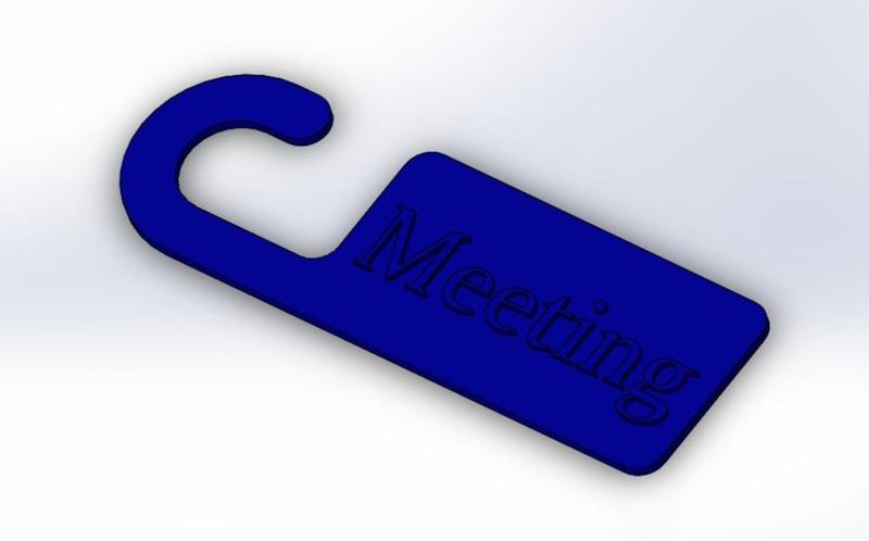 meeting sign