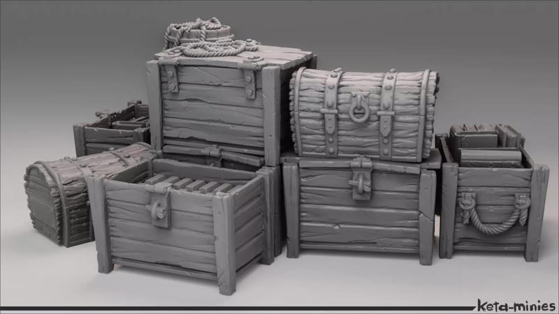 Medieval Crate Pack B