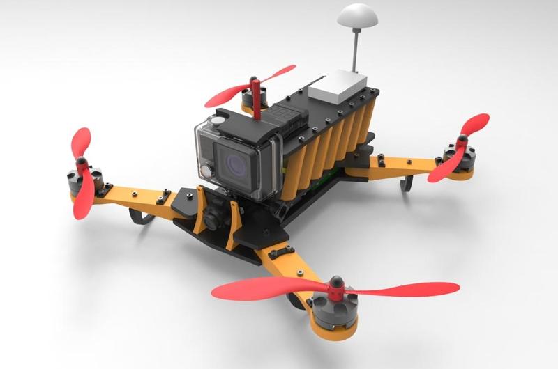 Ipi quadcopter - racing drone - 250 type