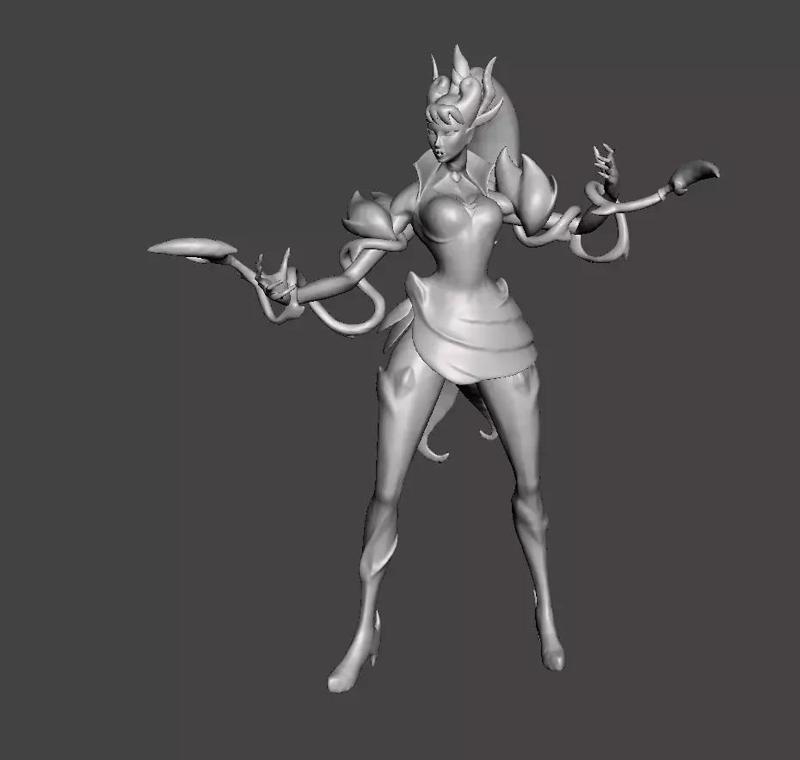 Crime City Nightmare Zyra 3D Model