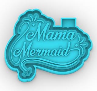 mama mermaid - freshie mold - silicone mold box