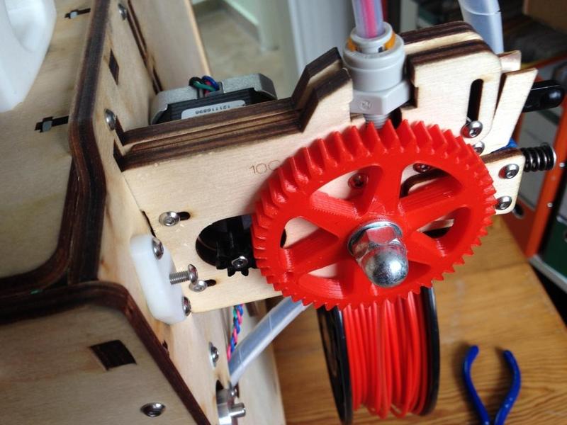 Ultimaker Original feeder gear upgrade