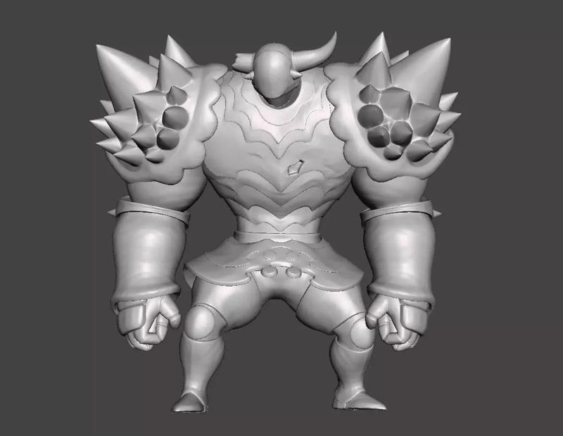 Gowther Armor 3D Model