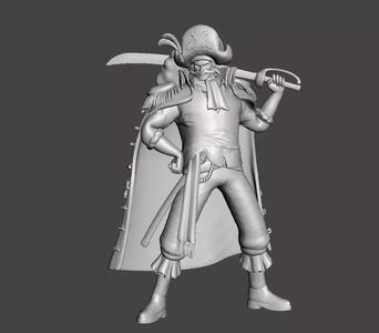 Gol D Roger 3D Model