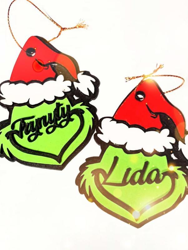 Grinch Christmas ball