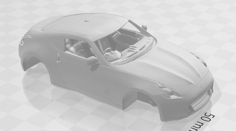 Nissan fairlady z34 370z 3d model
