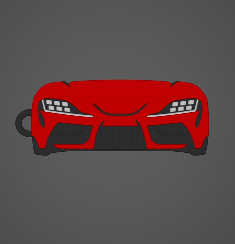 CAR ENTHUSIAST KEYCHAIN - Toyota Supra MK5
