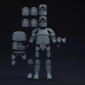 Kashyyyk Scout Trooper One-Twelfth Scale Kit
