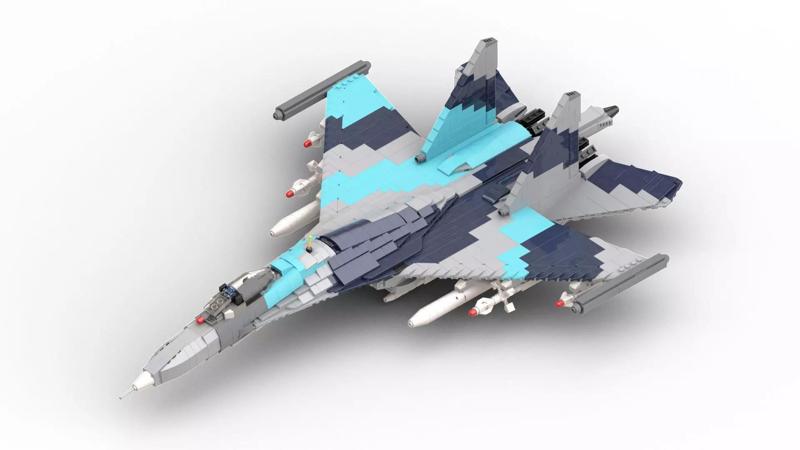 MocBricks3D - Lego SU-35