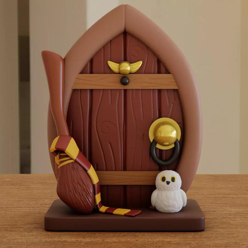 Harry Potter Diorama - Cute Owl Door Houses