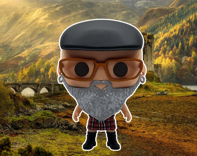 FUNKO POP MAN KILT SCOTLAND
