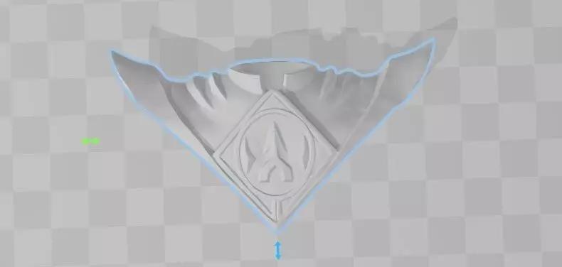 Power rangers 3d file Shield  lord drakkon