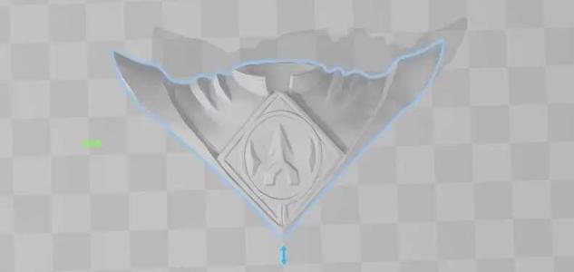 Power rangers 3d file Shield  lord drakkon