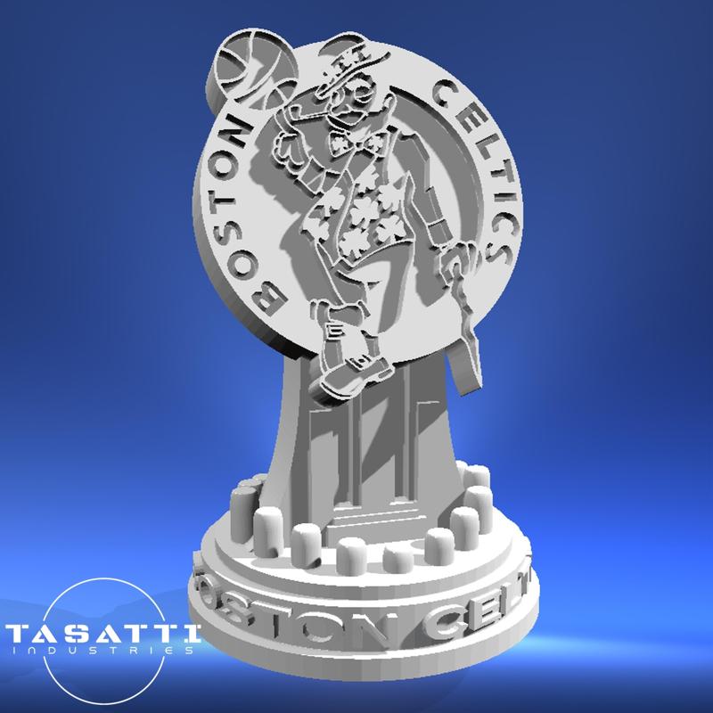 NBA Boston Celtics Logo Trophy