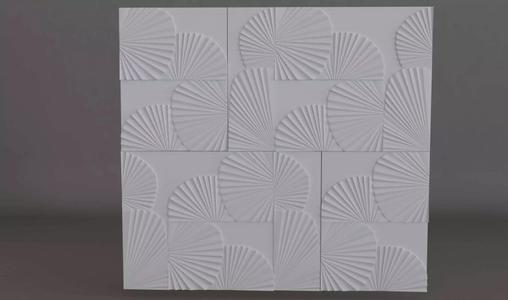 3decor tile with pattern