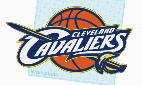 Cleveland Cavaliers 2004 - 2017 Logo for Wall Mounting