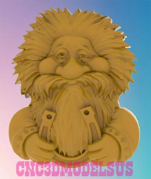 brownie 3D MODEL STL FILE FOR CNC ROUTER LASER