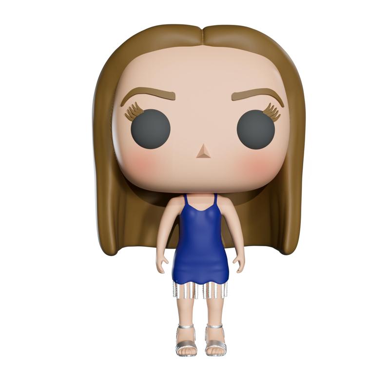 Funko pop girl dress blue