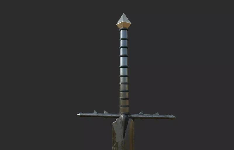 Ringwraith Nazgul Sword 3D DIGITAL DOWNLOAD FILE