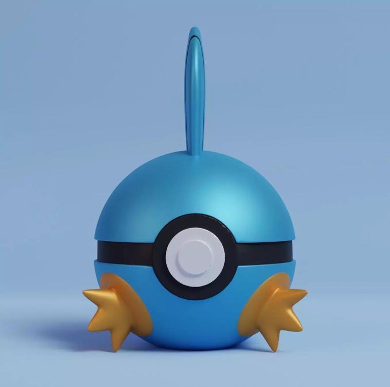 Pokemon Mudkip Pokeball