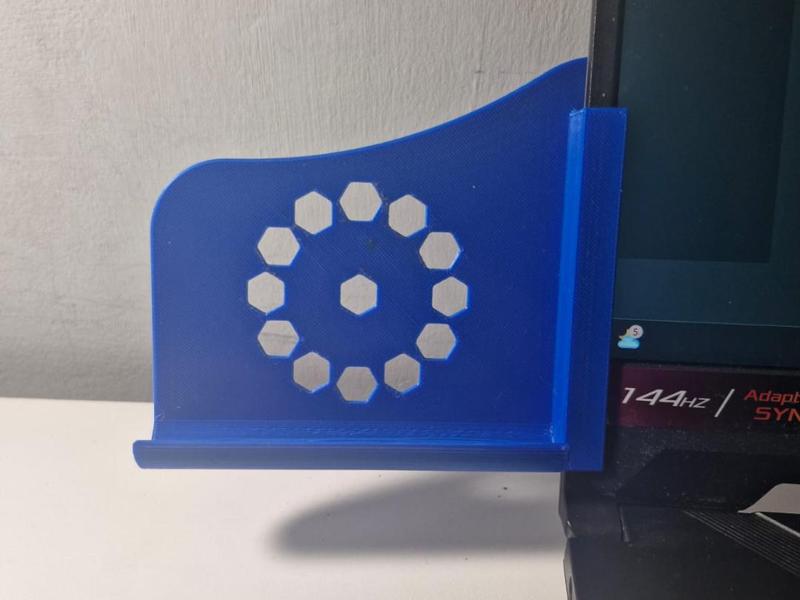 Computer stand phone