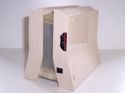 Olimex A20 board housing styled after Wilson Hall