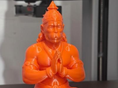 Hanuman Ji – From Digital Design → Divine Creation
