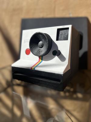 Polaroid-Inspired 3D Printed Toilet Paper Dispenser/Toilet Paper holder