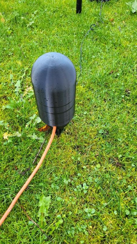 Waterproof garden powerconnector