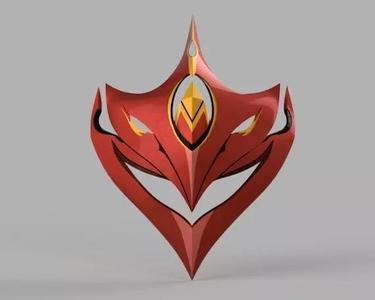 Tartaglia Childe Mask Genshin Impact Magnet