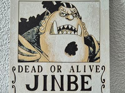 One Piece - Jinbe - Hueforge