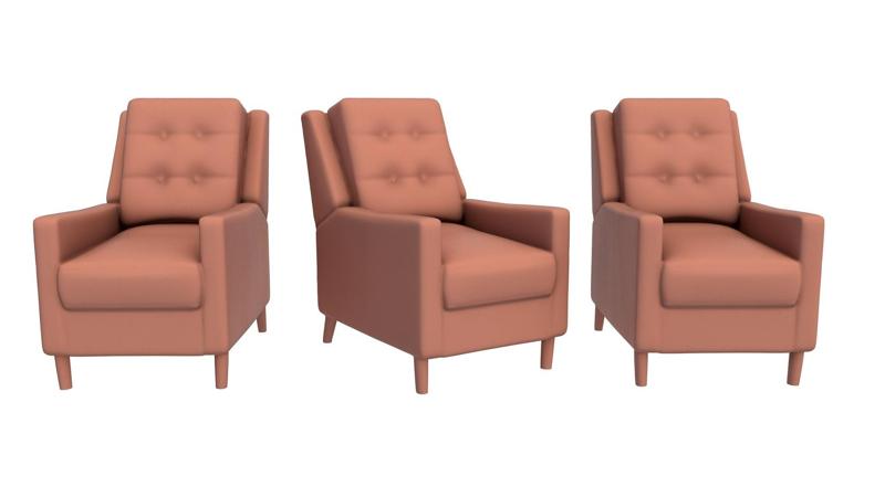 Chair stl / Lounge Chair stl / Dinning Chair printer / Armchair